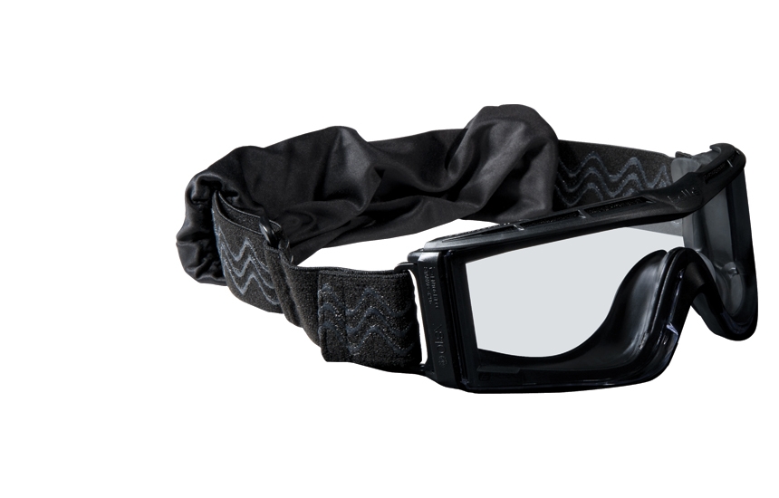 X810 Ballistic Goggles - Clear Lens Black Frame